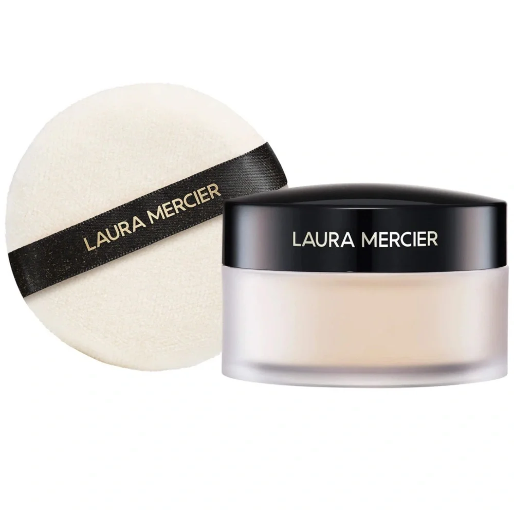 Laura Mercier Translucent Indulgent Icons Loose Setting Powder & Puff
